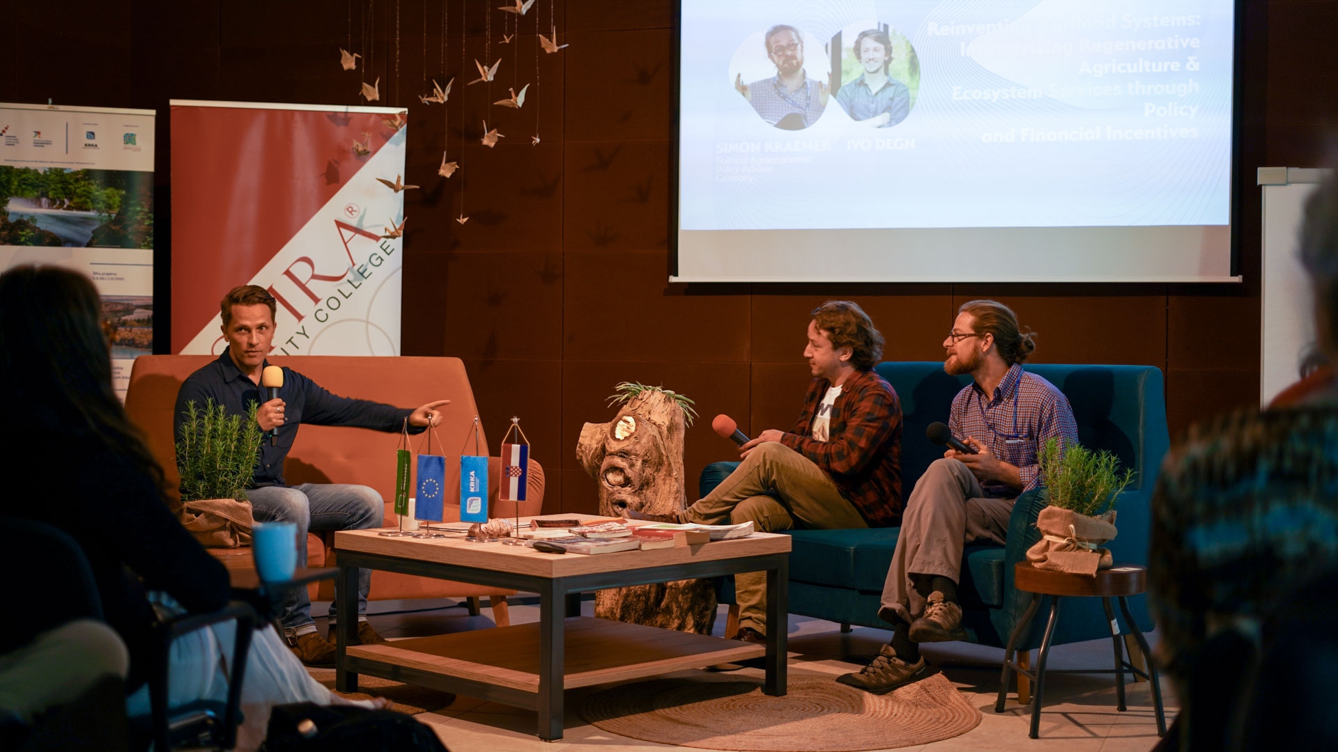 Panel discussion at Regenerate Europe 2024